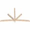 Ekena Millwork Alberta Smooth Timber Gable Bracket, Douglas Fir, 96"W x 64"H x 3 1/2"D x 3 1/2"F, 16/12 Pitch GBW096X64X0404ALB00SDF - alternate 5